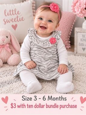 Carter's Dress - Size 3-6 Months